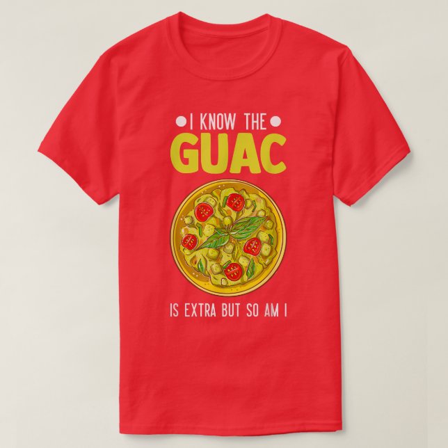 Mexikanska Guacamole Avocado Cinco De Mayo T Shirt (Design framsida)