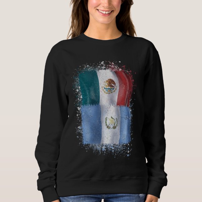 Mexikanska guatemalanska Kärlek T Shirt (Framsida)