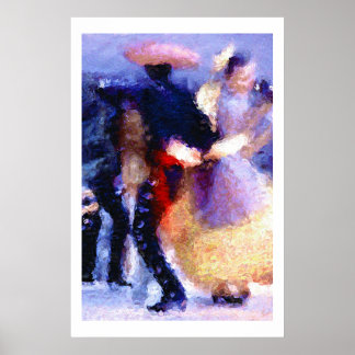 Mexikanska Hat Dancers Poster