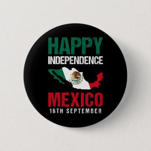 Mexikanska Independence day Est 16 september Mexik Knapp