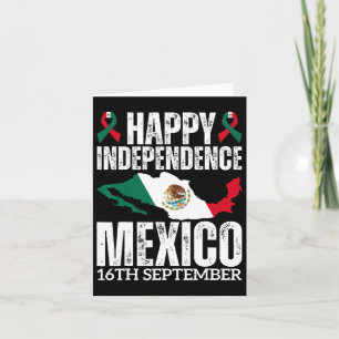 Mexikanska Independence day Est 16 september Mexik Kort