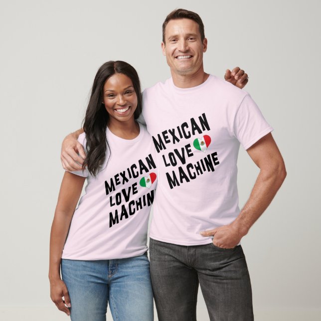 Mexikanska Kärlek Maskin T Shirt (Unisex)