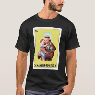 Mexikanska kristna San Antonio de Padua T Shirt
