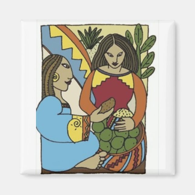 Mexikanska kvinnor magnet (Framsidan)