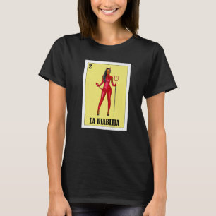 Mexikanska La Diablita T Shirt