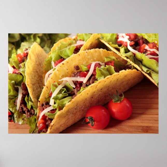 Mexikanska livsmedel poster 2/3 (Framsidan)