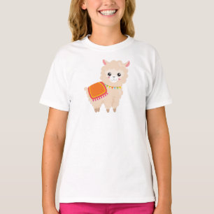 Mexikanska Llama, Cute Llama, Cute Alpaca, Baby Ll T Shirt