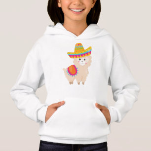 Mexikanska Llama, Cute Llama, Cute Alpaca, Sombrer T Shirt