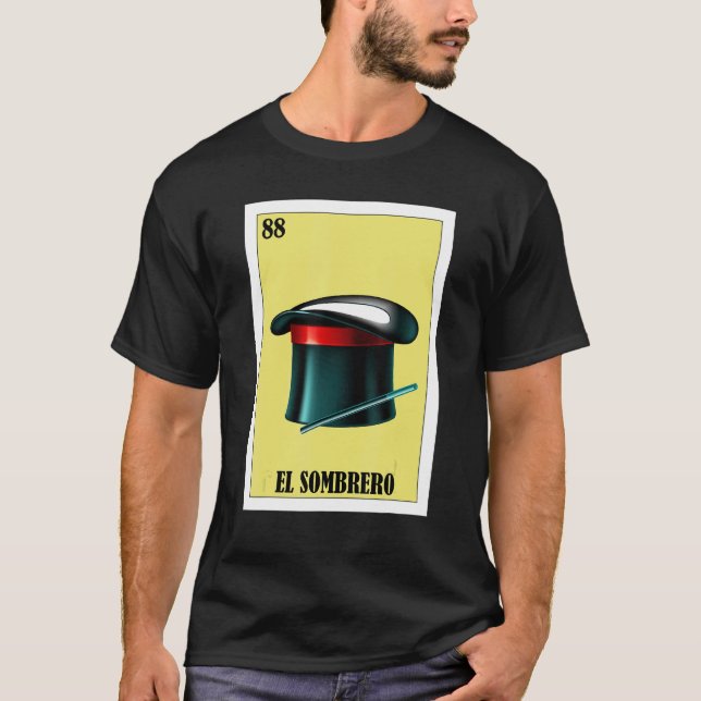 Mexikanska Magicians El Sombrero T Shirt (Framsida)