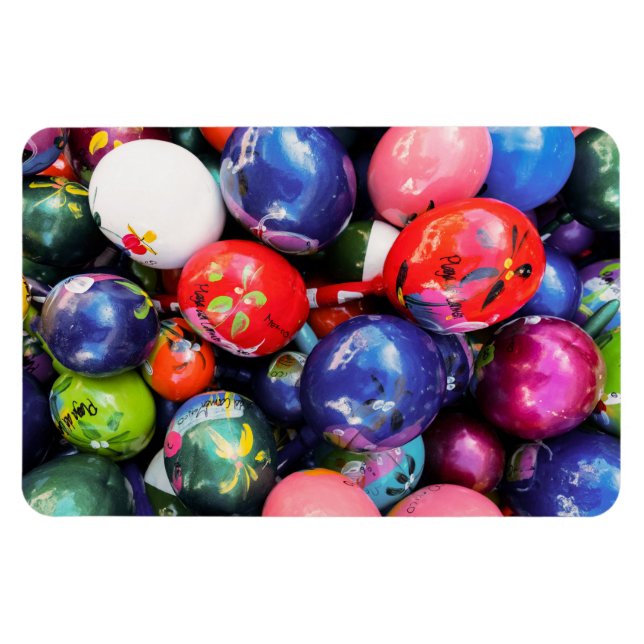 Mexikanska maracas magnet (Horisontell)