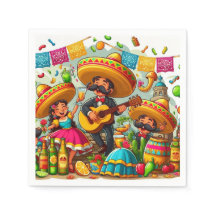 Mexikanska Mariachi Band