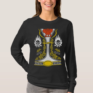 Mexikanska Mariachi Charro Cinco De Mayo Skull Cos T Shirt