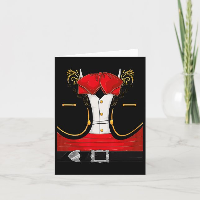 Mexikanska Mariachi Halloween Costume Charro Cinco Kort (Framsida)