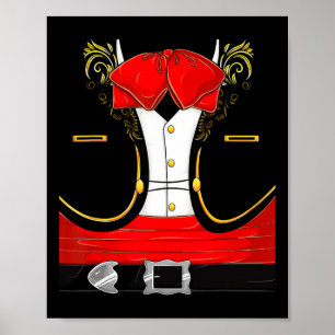 Mexikanska Mariachi Halloween Costume Charro Cinco Poster