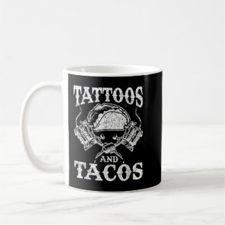 Mexikanska matTacos Mexiko Tattoo Artist Tattoo Kaffemugg