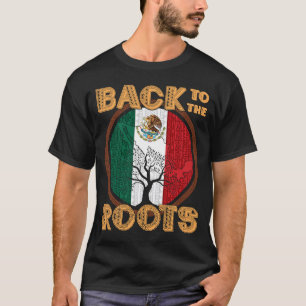 Mexikanska Mexiko Flagga Chicano Latino Mexico Flä T Shirt