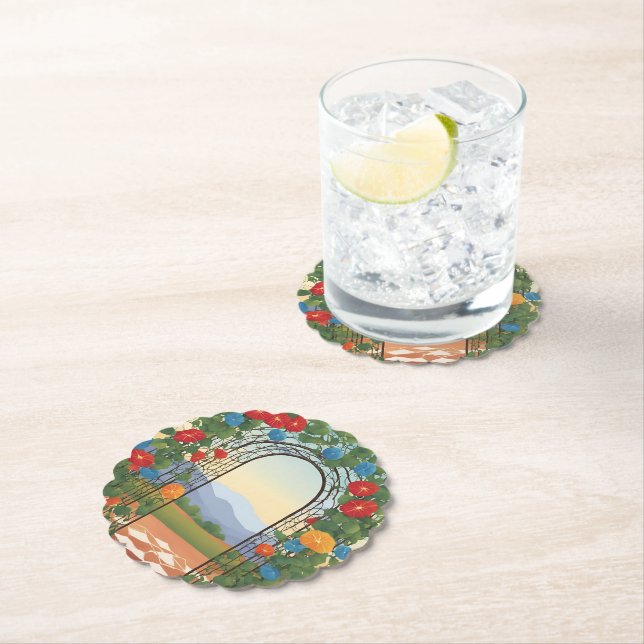 Mexikanska morgonglasory underlägg papper (Insitu)