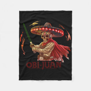 Mexikanska Obi Juan Movie Parody Cinco De Gaming Fleecefilt