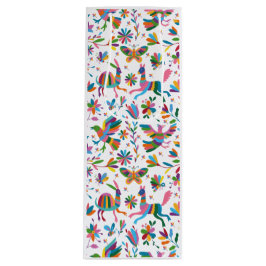 Mexikanska Otomi Stil Bright Mönster