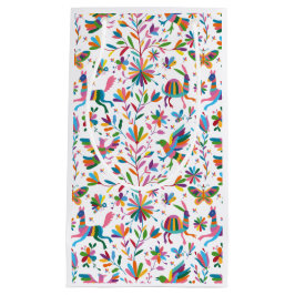 Mexikanska Otomi Stil Bright Mönster