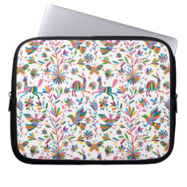 Mexikanska Otomi Stil Bright Mönster Laptop Fodral