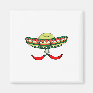 Mexikanska paprikor Mustache Magnet