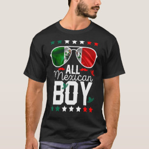 Mexikanska pojken Mexiko Independence day Mexican T Shirt