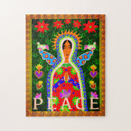 Mexikanska Praying Peace Angel Pussel