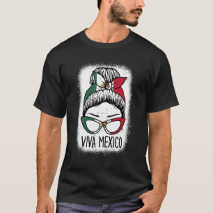 Mexikanska Pridet Mexiko Independence day Viva Mex T Shirt