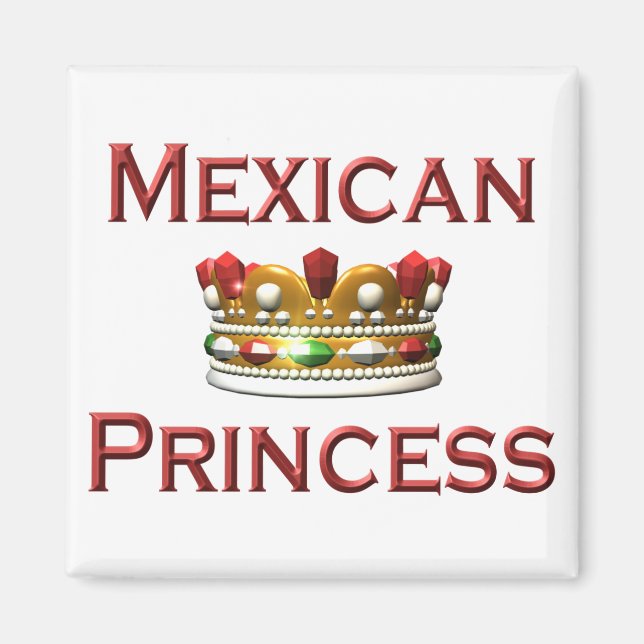 Mexikanska prinsessan magnet (Framsidan)