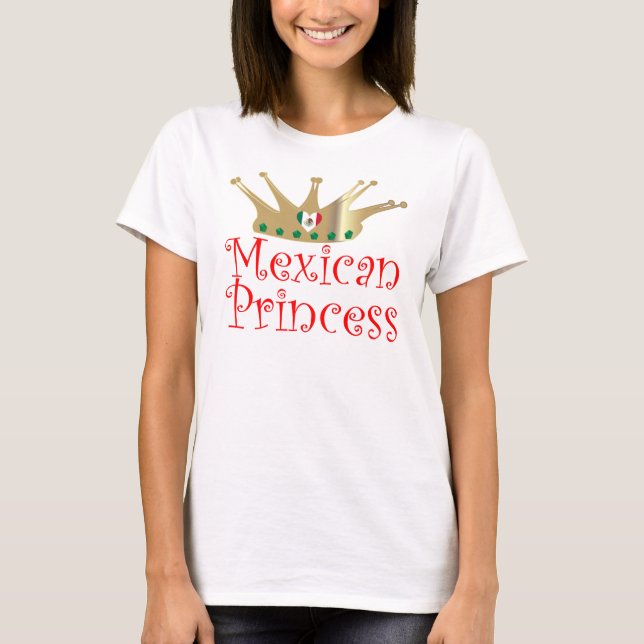 Mexikanska prinsessan t-shirt (Framsida)