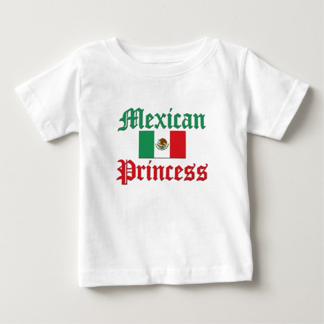 Mexikanska prinsessan tee shirt (Framsida)