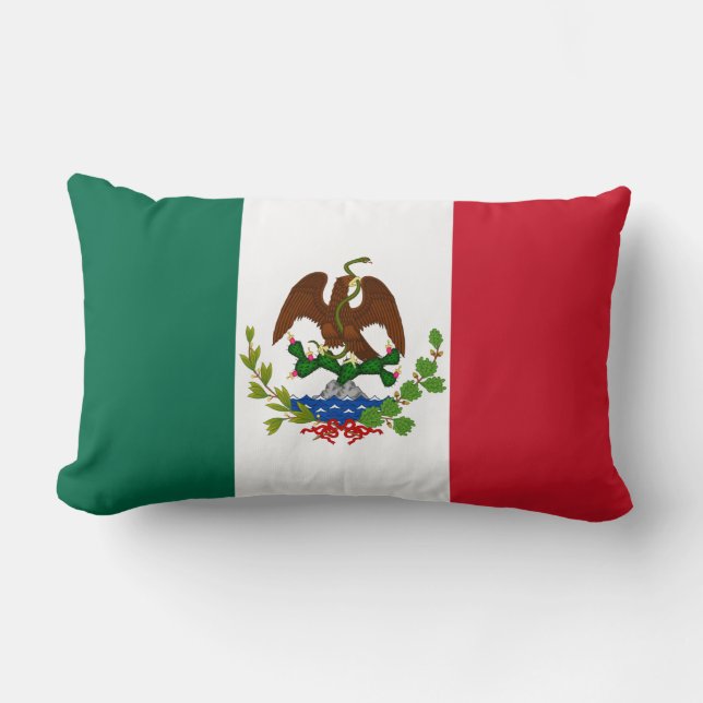 Mexikanska republiken Flagga: 1824-1835, Santa Ann Lumbarkudde (Framsida)