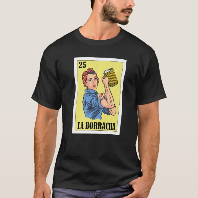Mexikanska republiken Party La Borracha T Shirt (Framsida)