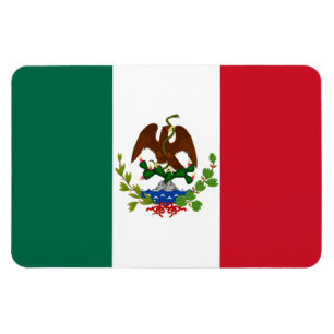 Mexikanska Republikens flagga: 1824-1835, Santa An Magnet