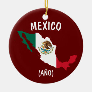 Mexikanska Resa julprydnad Julgransprydnad Keramik