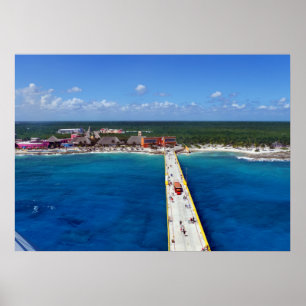 Mexikanska Riviera Poster