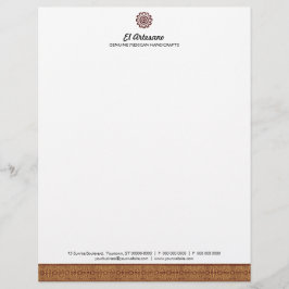 Mexikanska Ro Letterhead Brevhuvud