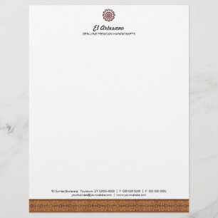 Mexikanska Ro Letterhead Brevhuvud