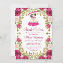 Mexikanska Rosa ros Flowers Sweet 16 Birthday  