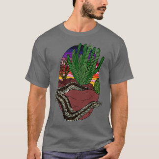 Mexikanska Rosy Boa Lichanura trivirgata trivirgat T Shirt