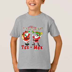 Mexikanska Santa Cowboy Santa Merry TEX-MEX T Shirt