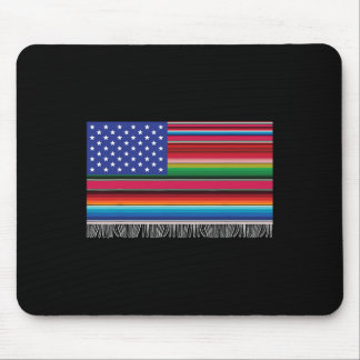Mexikanska serberna USA flagga Cinco de Mayo för Musmatta