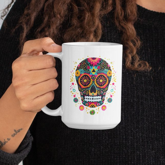 Mexikanska Skull Mugg (Skapare uppladdad)