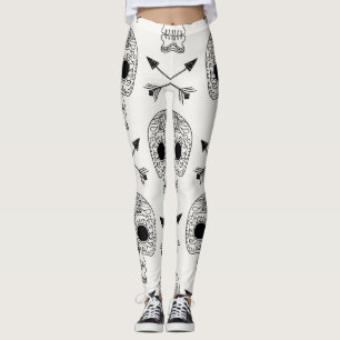 Mexikanska Skulldagen Leggings