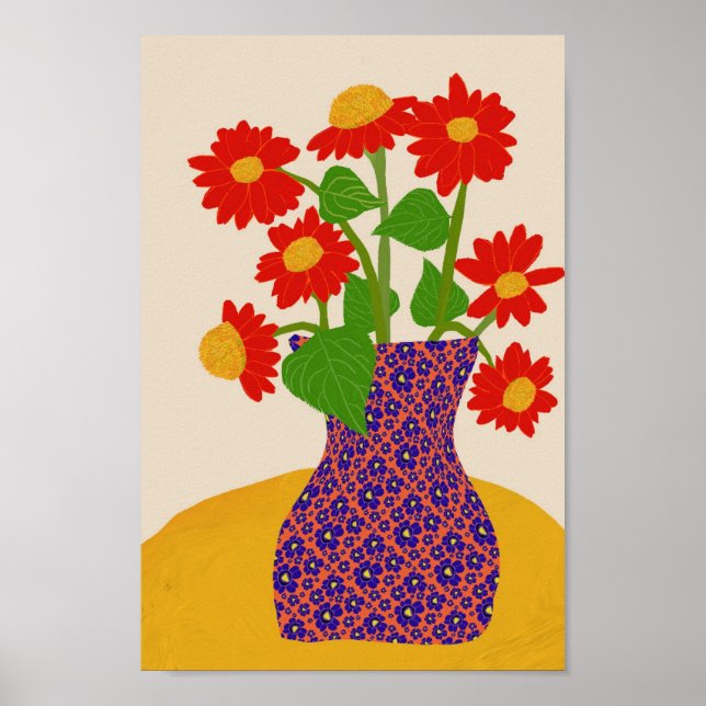 Mexikanska solrosPoster Poster (Framsidan)