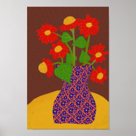 Mexikanska solrosPoster Poster