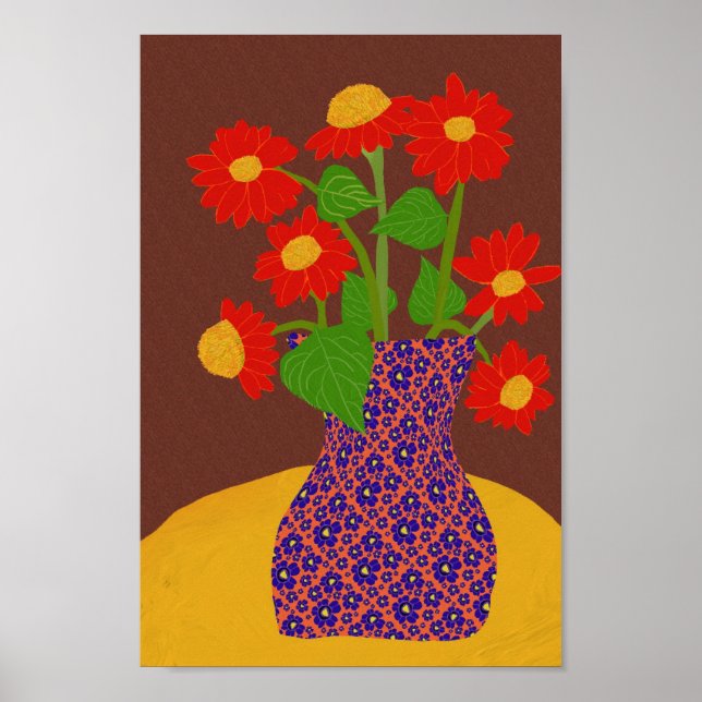 Mexikanska solrosPoster Poster (Framsidan)