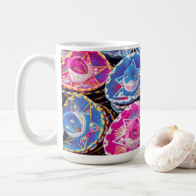 Mexikanska Sombrero Kaffemugg (Med munk)