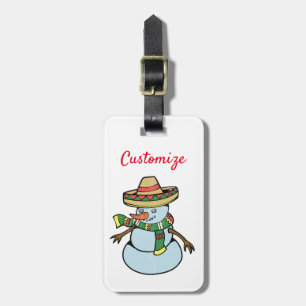 Mexikanska Sombrero Santa Thunder_Cove Bagagebricka